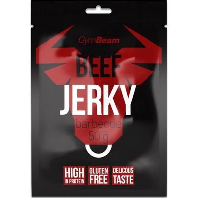 GymBeam Beef Jerky teriyaki 50 g – Zboží Mobilmania