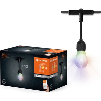 Záhradná vonkajšia svetelná reťaz 4,5 W SMART+ String Light RGB + W LEDVANCE