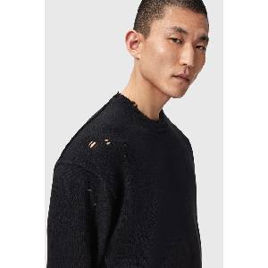 AllSaints пуловер мъжки с вълна WOLF (M017KF)