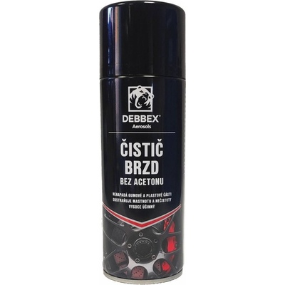 Debbex Čistič brzd bez acetonu ve spreji 400ml – Zbozi.Blesk.cz