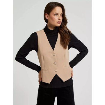 Moodo Кафява дамска жилетка Moodo Moodo | Kafyav | ЖЕНИ | XS