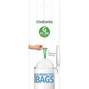 Brabantia PerfectFit pytle 23-30 L G 20ks sáčků v roli 18µm