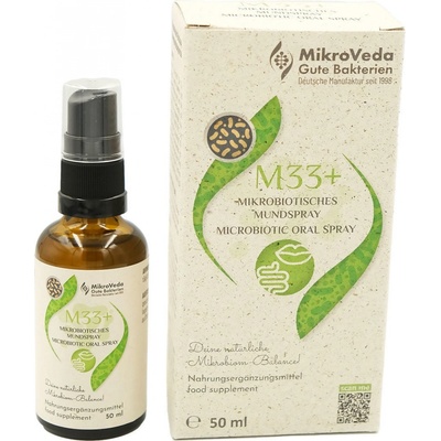 Mikroveda M33+ ústny sprej BIO 50 ml