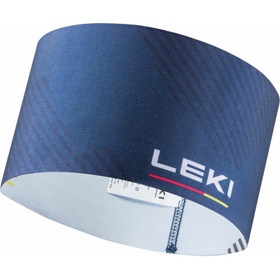 LEKI XC Headband čelenka dark denim/mint vel. uni