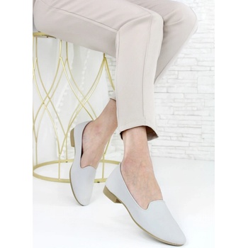 Cathay moda mokasíny 3197-7L.G šedé