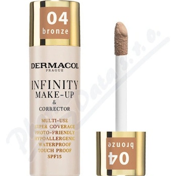 Dermacol Infinity make-up&korektor č.04 bronze 20 g