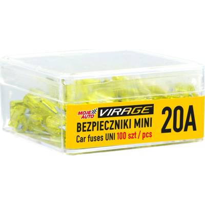 VIRAGE- SADA POJISTEK MINI AUTO 100KS 20A