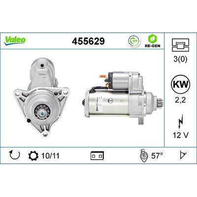 Startér VALEO 455629