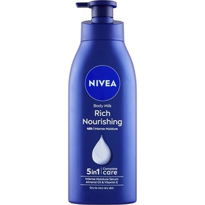 Nivea Nutritive 5 in1 Very Dry Skin Tělové mléko pro velmi suchou pokožku 500 ml
