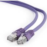 Gembird RJ45 CAT6A SFTP - RJ45 CAT6A SFTP M/M кабел за данни 5m лилав LSZH PP6A-LSZHCU-V-5M (PP6A-LSZHCU-V-5M)