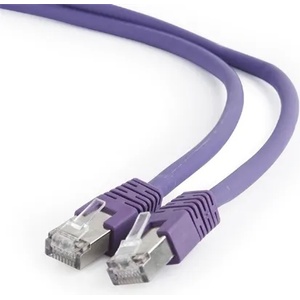 Gembird RJ45 CAT6A SFTP - RJ45 CAT6A SFTP M/M кабел за данни 5m лилав LSZH PP6A-LSZHCU-V-5M (PP6A-LSZHCU-V-5M)