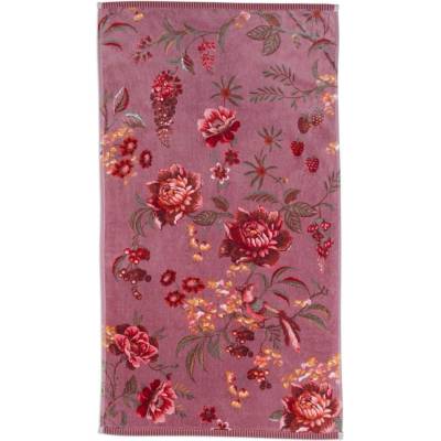 Pip Studio Secret Garden ručník 55x100 cm mauve