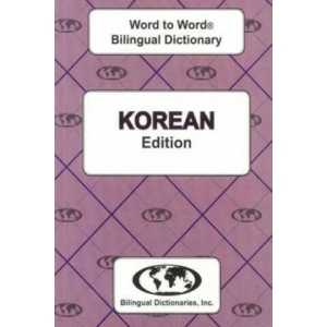 English-Korean & Korean-English Word-to-Word Dictionary | C. Sesma, M. K. Christlieb (2011)