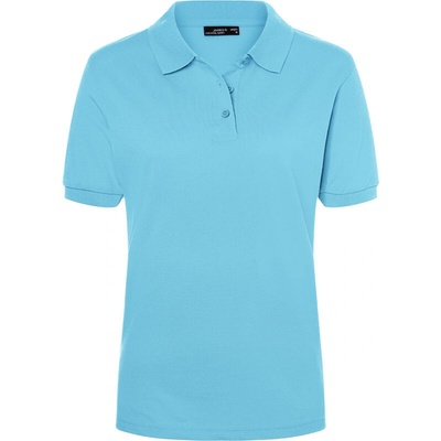 James & Nicholson Polokošile JN 71 krátký rukáv dámská COT-02007141001 Modrá nebesky
