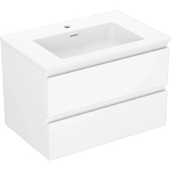 Mexen Orio шкаф за баня 70 см с мивка Otis, 2 чекмеджета, бял мат - 91A10-07047-2-BFF01-W18M01 (91A10-07047-2-BFF01-W18M01)