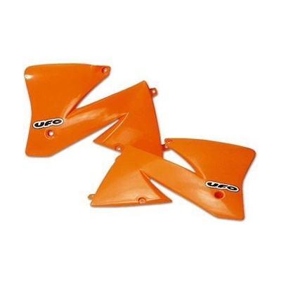 UFO kryty chladiče KTM 4T 93-95 barva oranžová
