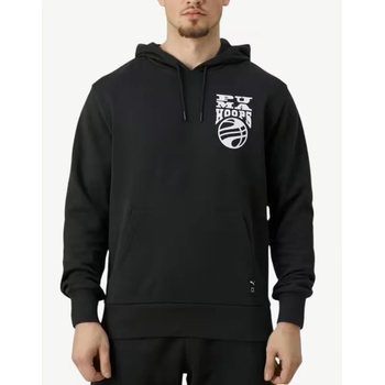 PUMA Hoops Hoodie Black