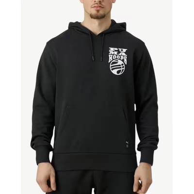 PUMA Hoops Hoodie Black