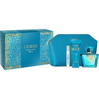 GUESS Seductive Blue подаръчен комплект с тоалетна вода 75мл и лосион за тяло 100мл за жени 1 бр
