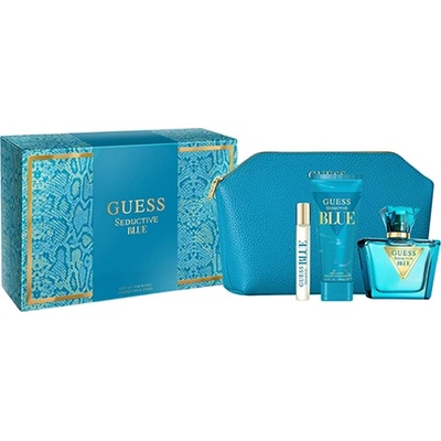 GUESS Seductive Blue подаръчен комплект с тоалетна вода 75мл и лосион за тяло 100мл за жени 1 бр