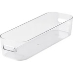 SMARTSTORE Пластмасова кутия за съхранение, 1, 3 литра, SMARTSTORE "Compact Clear Slim", прозрачна 11290 (11290)
