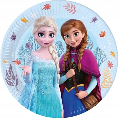 Procos Papierové taniere Frozen 23 cm