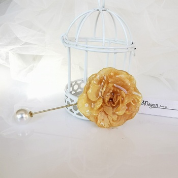 Meganflo Жълта роза игла