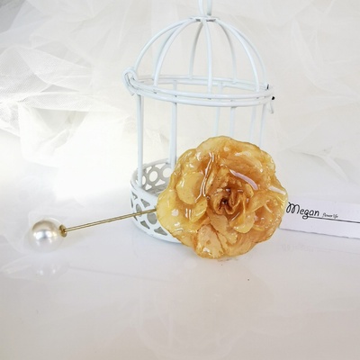 Meganflo Жълта роза игла