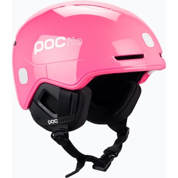 POC Детска ски каска POC POCito Obex MIPS флуоресцентно розово