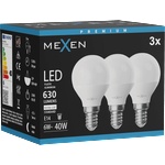 Mexen Nova 3x LED крушка E14, G45, 6W, Неутрална - 4000K, 630 lm - L101-E14-0640-01x03 (L101-E14-0640-01x03)