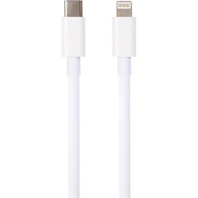 VCOM Кабел VCom CU289, от USB C(м) към Lighting(м), 1m, бял (CU289)