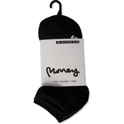 Money Чорапи Money Zena Trainers Socks - Black