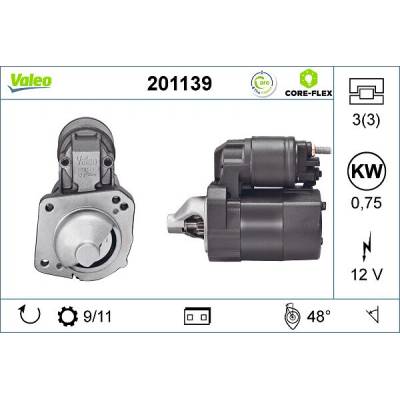 Startér VALEO 201139