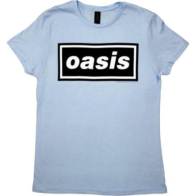 Oasis tričko Decca Logo Modrá