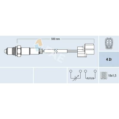 Lambda sonda FAE 77785