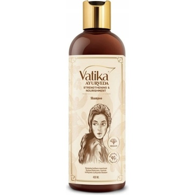 Vatika Naturals Ayur šampon posilující na vlasy 400 ml