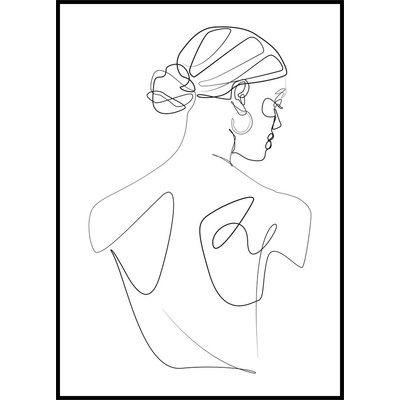 Jen tak z lásky Plakát Elegantní Rozměr plakátu: 30 x 40 cm, Barva pozadí: Bílá