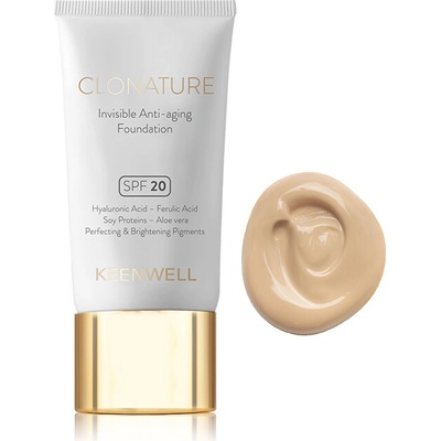 Keenwell Clonature SPF20 Invisible Anti-aging Foundation 30 ml