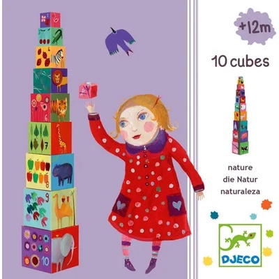 DJECO Кубчета за деца Животни Djeco Cubes (DJ08505)