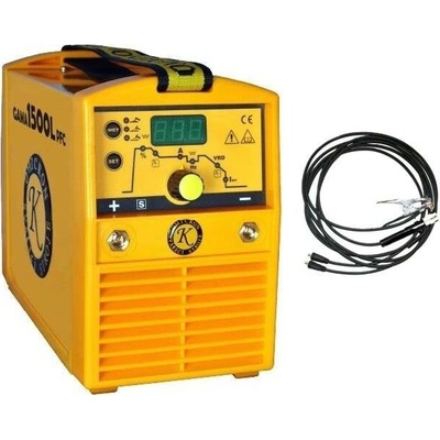 Omicron Gama 1500L PFC 2398 Set 28 s výbavou v popisu stroje + kabely MMA 3 m