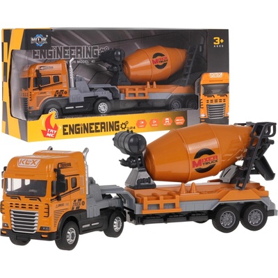 Majlo Toys Miešačka na betón so svetlami a zvukom Mixer Truck