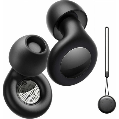 Noise-1 špunty do uší na spaní 27dB Černá