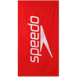 Speedo logo towel червен