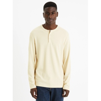 Celio Кремава мъжка тениска Celio Feplay Celio | Byal | МЪЖЕ | S