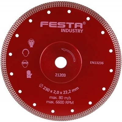 Festa diamantový kotouč INDUSTRY 200x2x25. 4mm