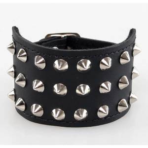 Black & metal гривна cone 3 - bwz-044