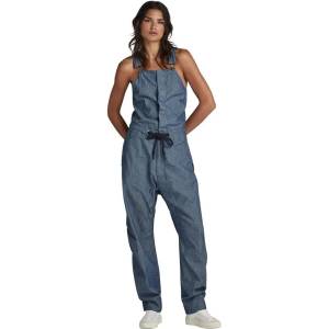 G-STAR Гащеризон G-Star 3D Bib Overall sleeveless jumpsuit - Blue (Rinsed)