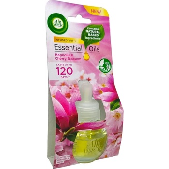 Air Wick електрически ароматизатор, Пълнител, Magnolia & Cherry Blossom, 19мл