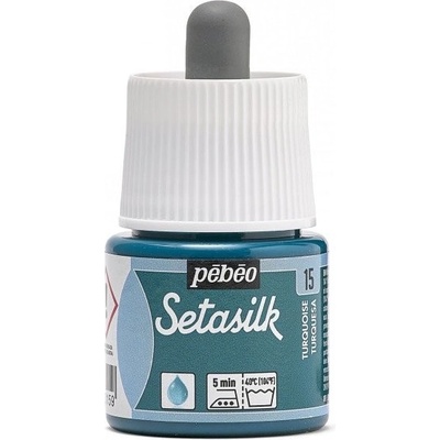 Pébéo Barva na hedvábí Setasilk 45 ml 15 Turquoise – Zboží Mobilmania