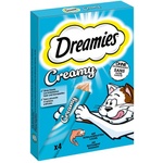 Dreamies Creamy лакомство за котки - сьомга 4 x 10 г